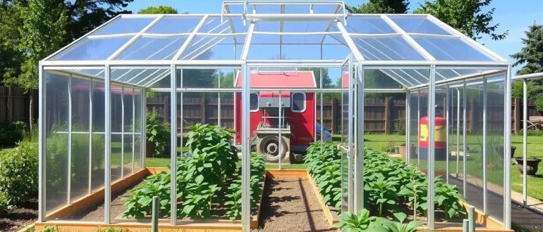 Теплица «Капелька» усиленная: обзор самой популярной модели